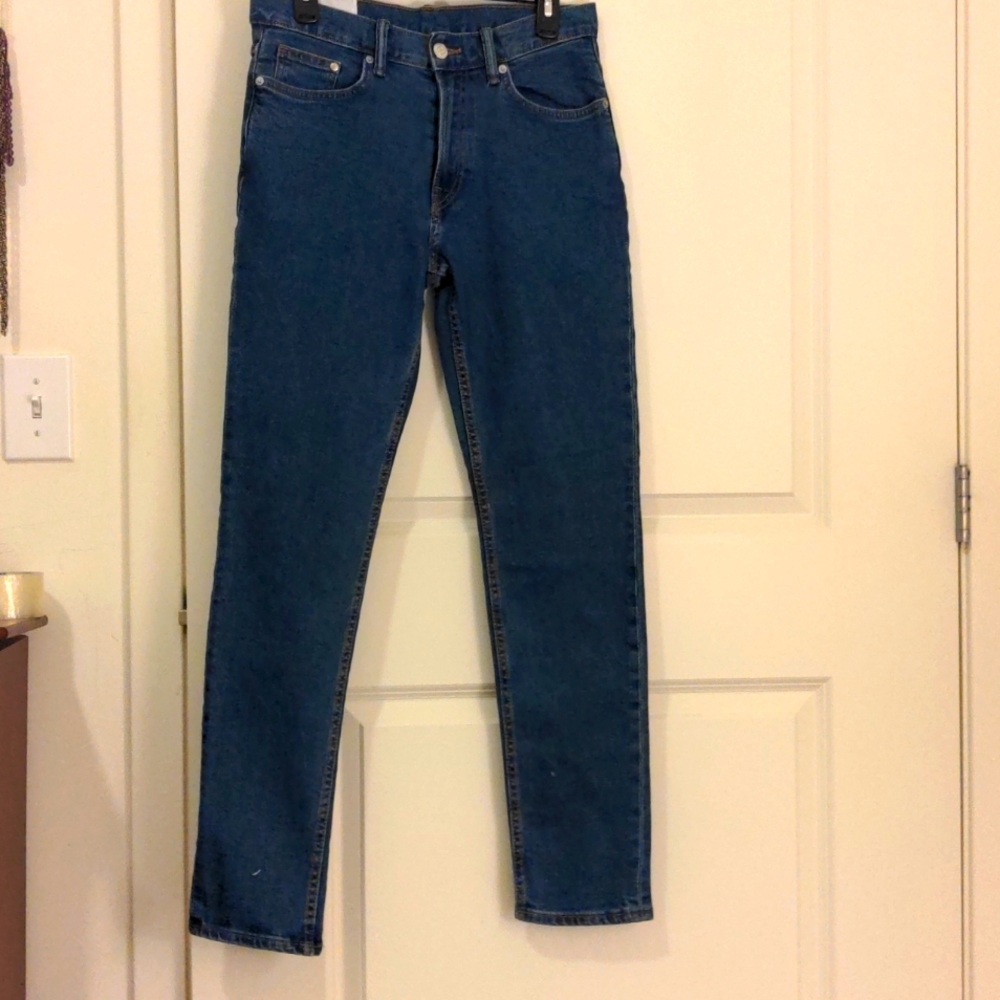 H&M men's jeans, slim fit, 30" x 32", NWT